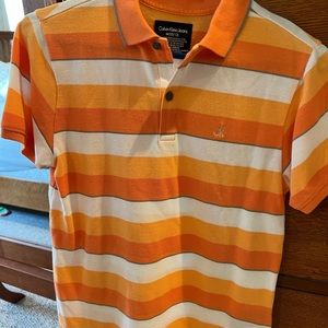 Boys M Calvin Klein Jeans polo shirt